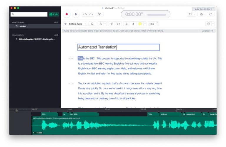 free voice dictation software for mac