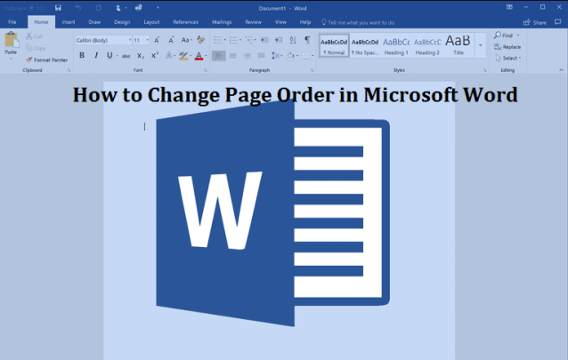 How To Move Rearrange Pages In Word Techilife