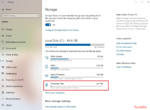 How to Delete Temporary Internet Files Windows 10 - Techilife