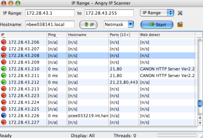 mac ip scanner software