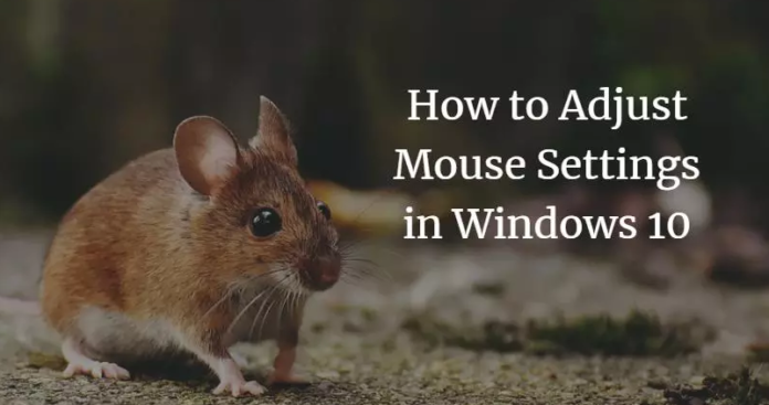 mouse size windows 10