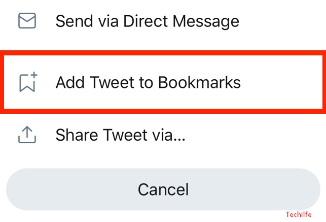 Twitter Bookmarks in Desktop