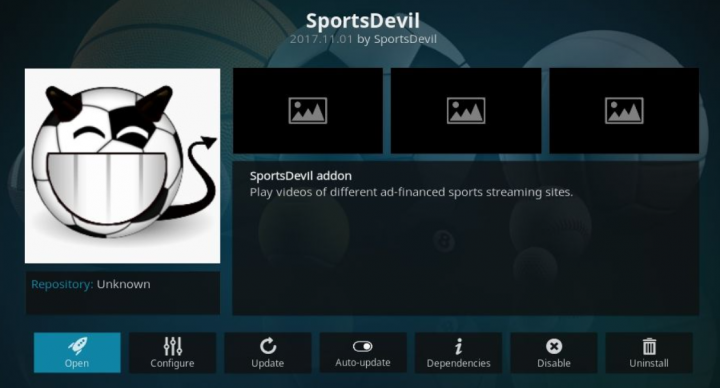 Kodi Sports Add-ons